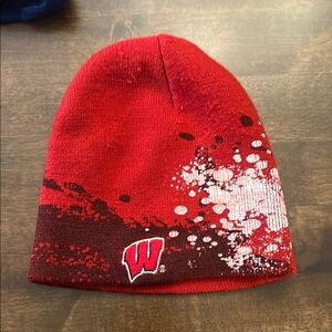 Red Kids Hat with Logo